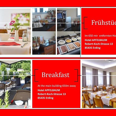 Hotel-Etage Apfelrot エルディング エクステリア 写真